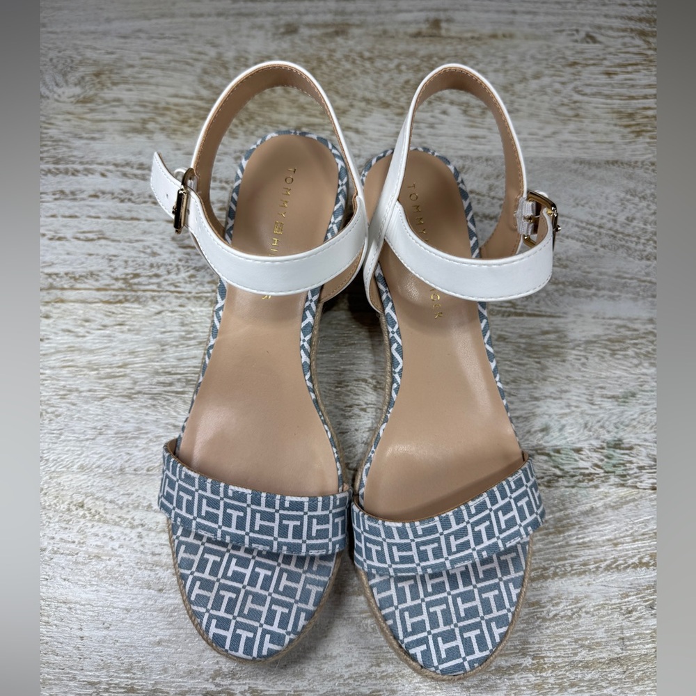 New Tommy Hilfiger wedge sandals